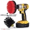 Drill Brush Power Scrubber By Useful Products 5 in W 5 in L Brush, Variety S-R5-KO-QC-DB - alternate 4
